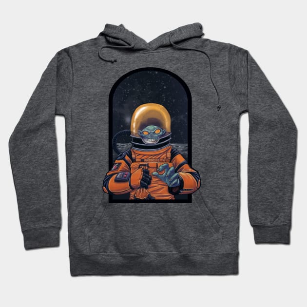 Space Goblin Hoodie by CoffeeBlack